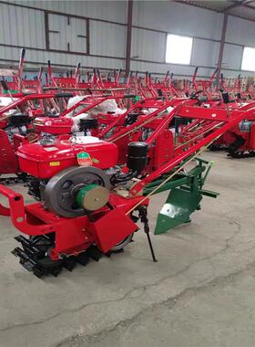 农用小轨式履带微耕机手链扶式翻54678土犁地机开果型园大棚沟除