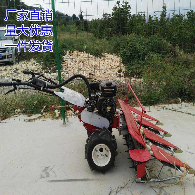 PSY小麦获水稻玉米割倒机自走式农作3行苜蓿物草青稞收机汽油收获