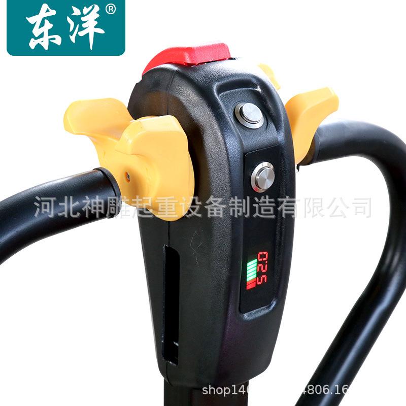 动液压叉车2吨工地仓地牛吨搬运电车手动越野升库降起重物半电动