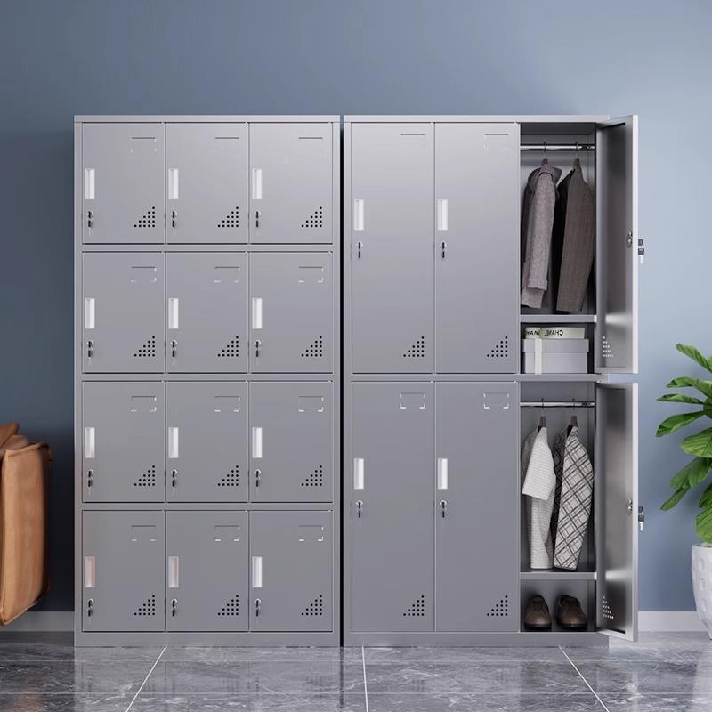 不堂锈钢更柜员工宿XTC舍储物衣柜浴室换衣柜食餐柜无尘车间多盘