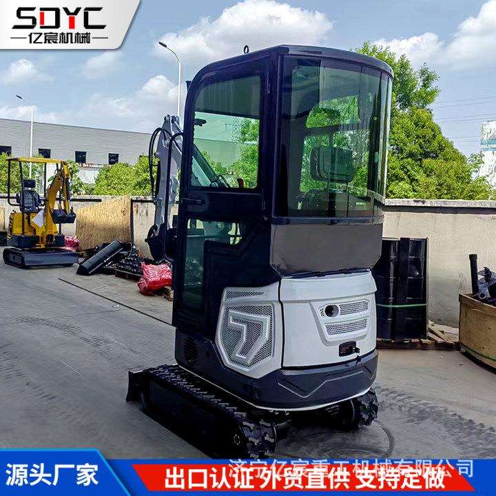 小型挖掘加装破碎锤柴油机家用农用型工程小钩履定金 小带微机式