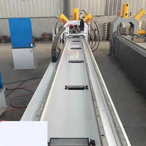 钢液压全动冲孔自机不锈45液压切角机度RAW方管切角机小型铁管折