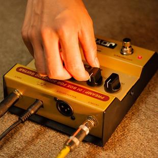 AD-2木吉他原声电J箱琴衡落地前级D盒D01均86619单块-效果器