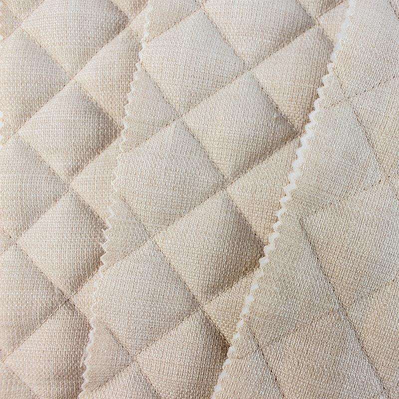 花面料亚麻烤箱微波炉106绗手套布家纺坐绣垫加裥棉绣厚隔热刺绣