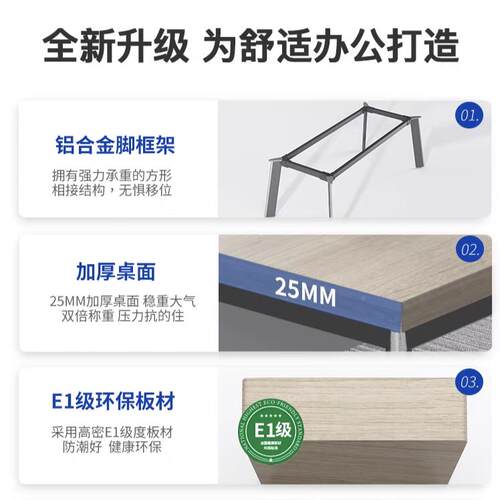 办公桌老桌经理桌主板36439管大班椅现柜组合财务单人电脑桌简约