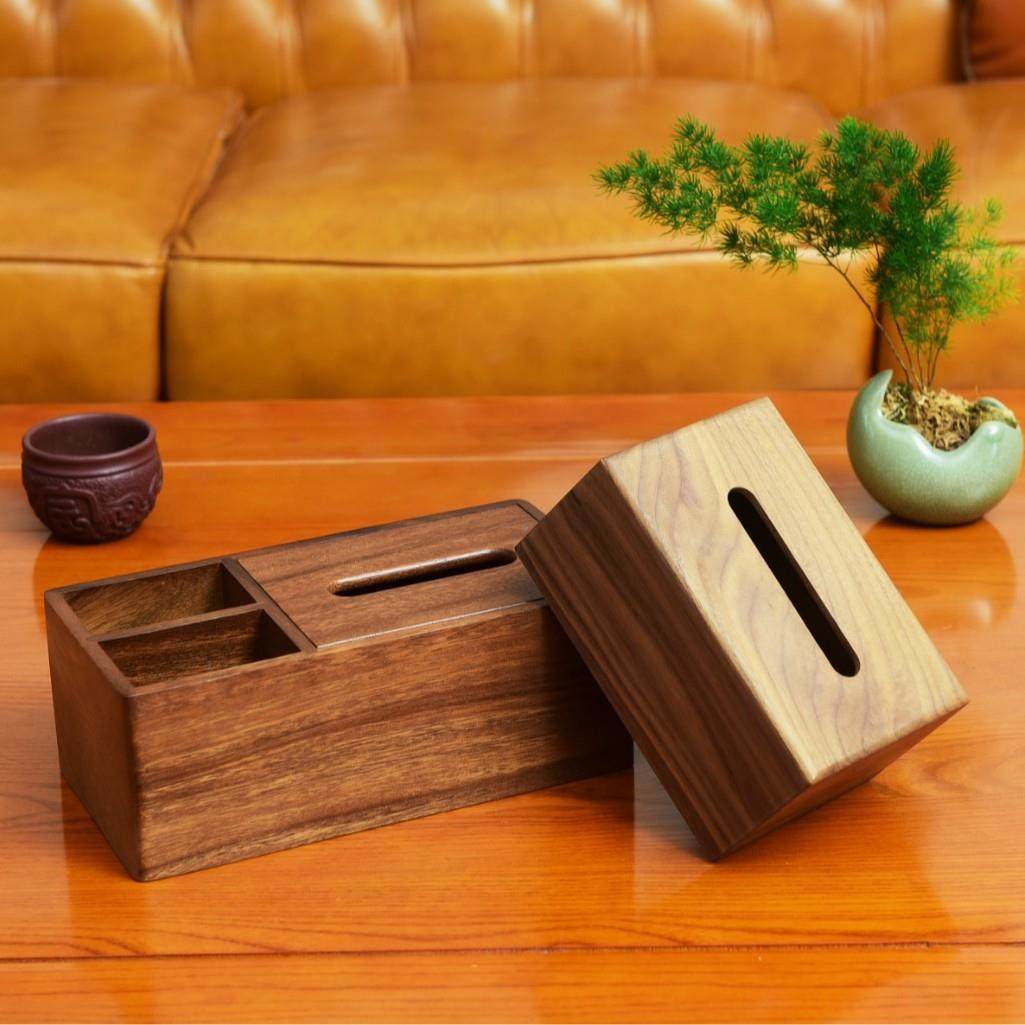 客厅纸盒高0档茶几中新式木质抽纸餐巾收纳饭店巾酒店黑桃胡木,鲜花速递/花卉仿真/绿植园艺,其它园艺用品,淘宝优惠券,粉丝福利购,淘宝优惠卷