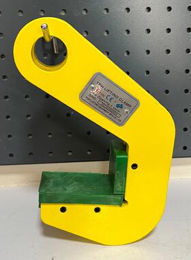 痕钢管夹子起重管吊钳圆夹L型横吊竖吊铁无吊装钩HNO钢板吊管具1T