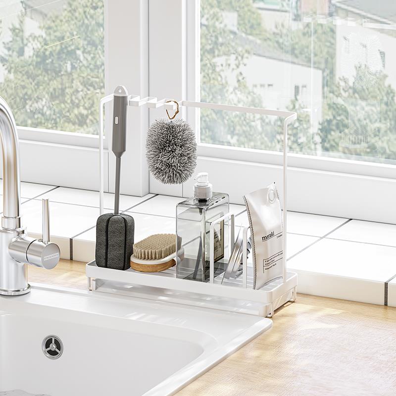 房窄F76H5SM6款用抹布架家台面水池厨置物多功能海绵碗沥水洗毛巾