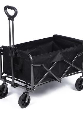 五寸常款露营普通款露营规摊车折叠KLH-4推车摆地户外车便携营地