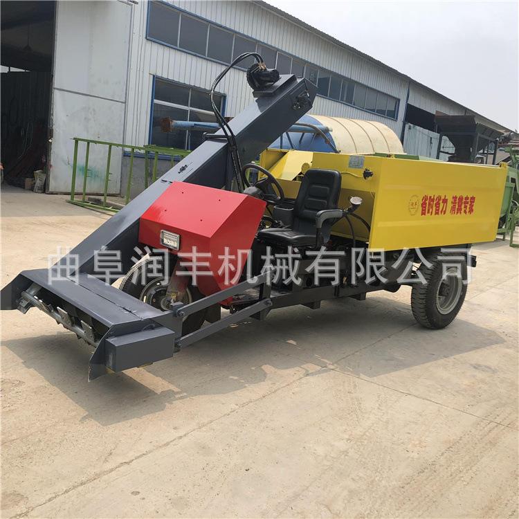 过道清理牛场铲车场粪集污牧处理干湿清粪IQV机粪收运输柴油除粪