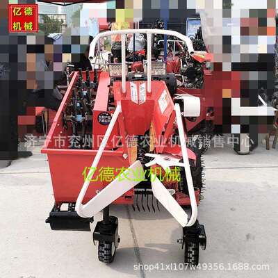 单行电玉米收获机起柴TNG油带二次去玉收皮获机机掰棒子机秸秆粉