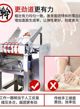 裕飞速强高压面机YQ/-110158饺子馒头全自动不锈钢YQ13YQ-110永0A