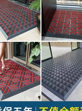 室外防滑土地进蹭门垫入户门前门口脚塑料门垫户垫外防XY568924水