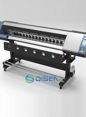 171单头高精度压电写真机喷绘机X600高速写真印机户P外DSA-DY17打