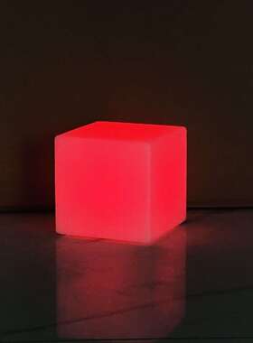 跨境热方形酒吧桌ED-CS230面厅创意氛餐围七彩装饰台销灯LE灯D发