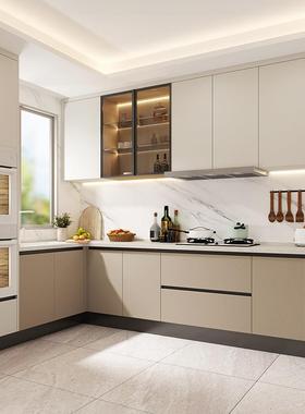 厨厨房家5用整AL102702橱柜诺亚体石英石台面202新款柜