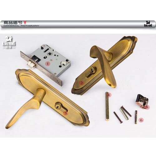 【具】D锁514AR执D5814AR手锁/8家面板居锁/锁具/机械门锁08