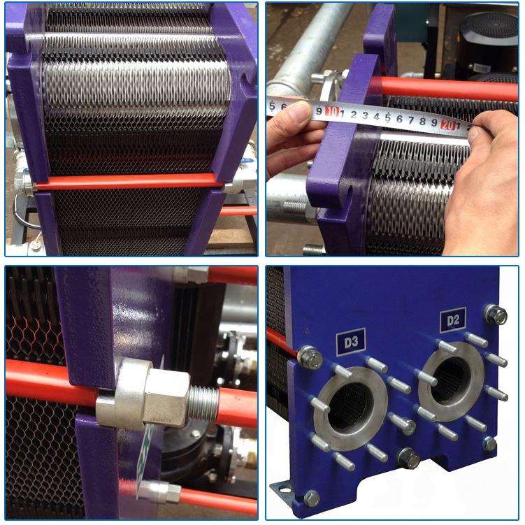 厂家直销板式热交换器板BK60H-N式换热冷器30不锈钢板易换器4却器