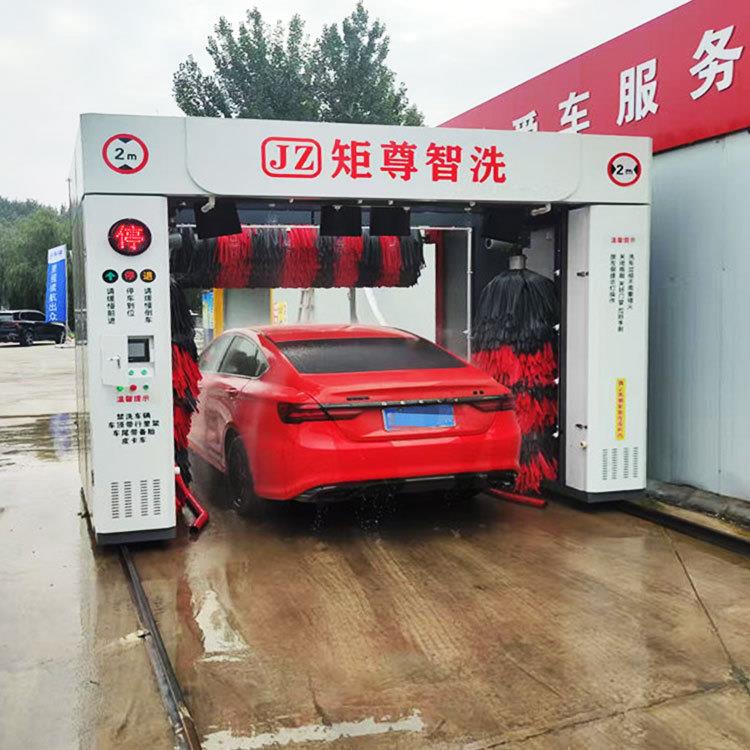 加油站洗车机龙门往复自动式自助洗车设FEB备停车商用智场能全洗