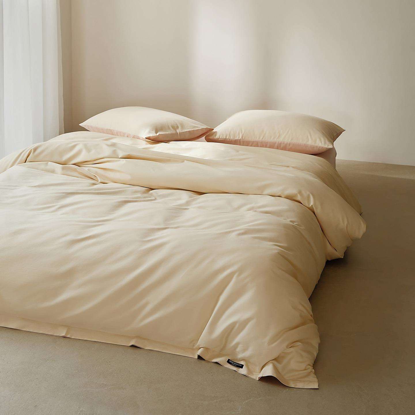 越越想！10全0S长绒睡el0818棉磨毛四件套睡轻奢纯棉宽边被套床单