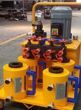 板式换热器夹紧器电动换热器拆卸工具小型液压扳手设备