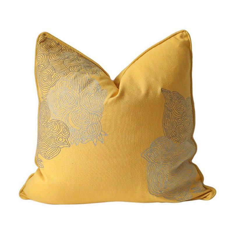 仓现代沙发床上米粒小鸡绣棉麻小抱枕方靠垫靠枕腰枕,居家布艺,靠垫/抱枕,淘宝优惠券,粉丝福利购,淘宝优惠卷