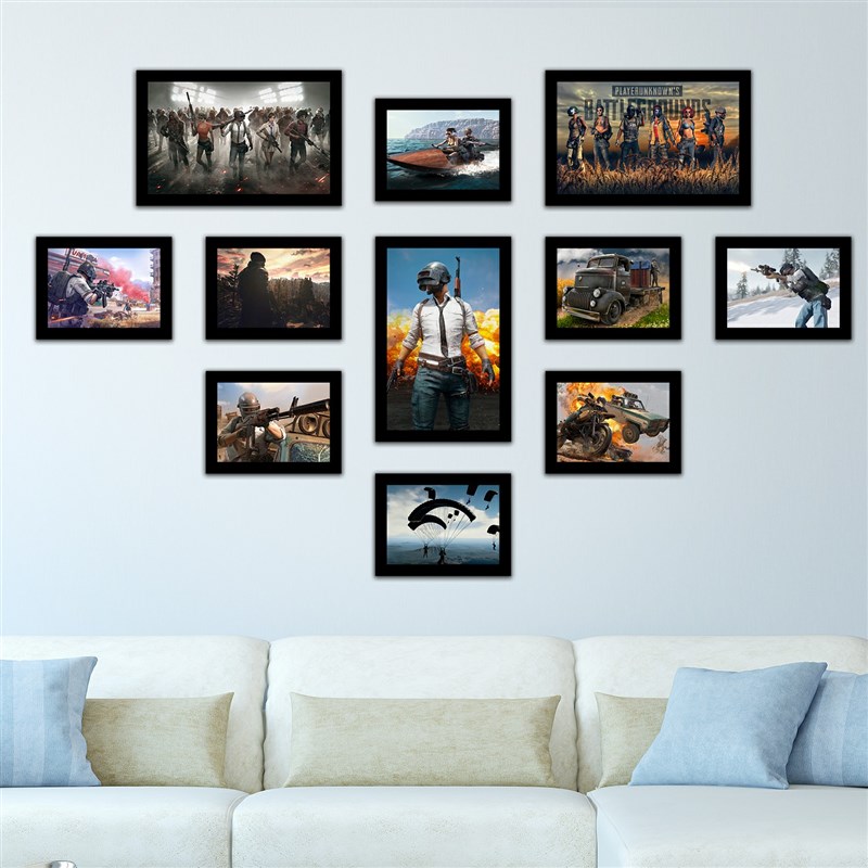 网咖装饰画网吧墙面吃鸡壁画休闲吧电竞游戏题挂画酒店宾馆挂画