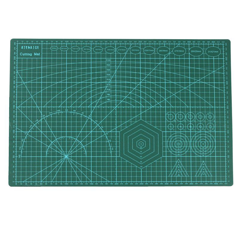 切割板手工雕刻垫板模型制作裁纸介刀板辅助刻度板面切割垫板
