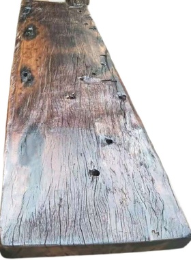 定做老船木板原木板旧船板吧台板台面板桌面板大隔板古船木板