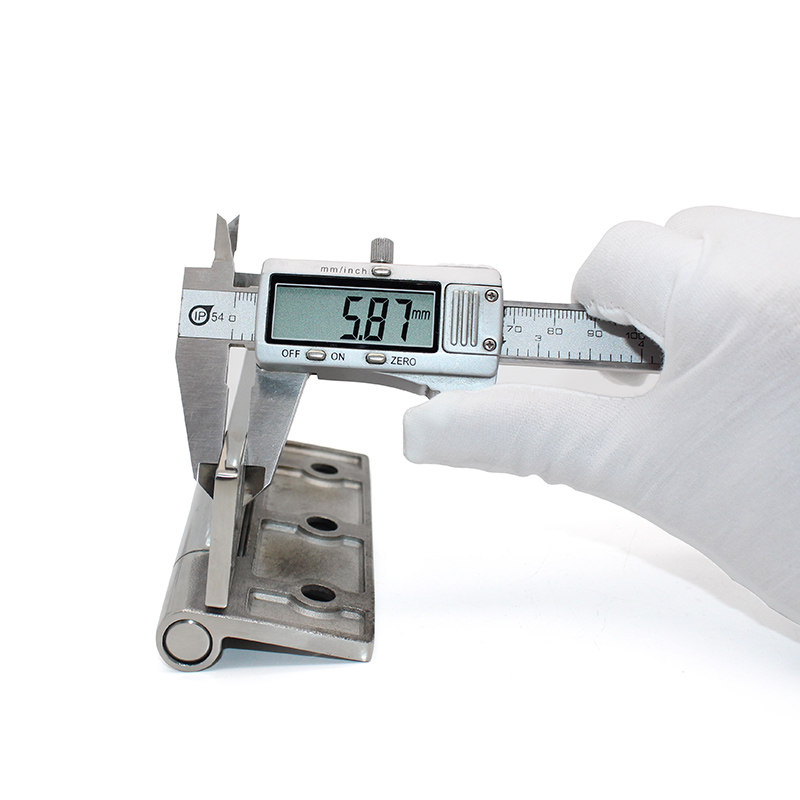 CL2工业烤箱柜门设备铰链抛光承重型平折叠合页