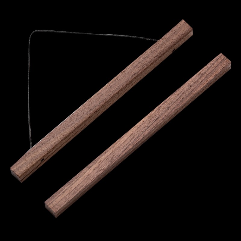 喜起黑胡桃实木插画夹 墙上画轴磁铁挂画框 日历名信片墙面画夹子