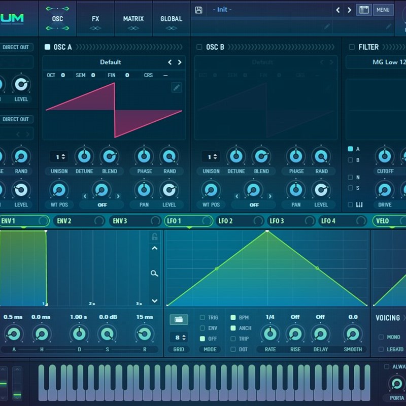 Xfer erum 血清合成器 1. 编曲软音源插件含预制和皮肤 PC MC