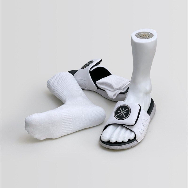 码真人模男生脚模型 鞋袜模特 道具脚袜膜 摄影模具艺术摆件