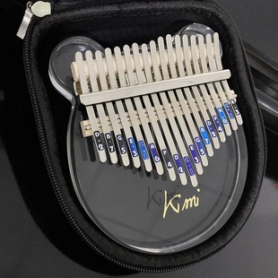 imi卡林巴拇指琴 水晶 卡灵巴猫爪初学者音巴林琴初学入门