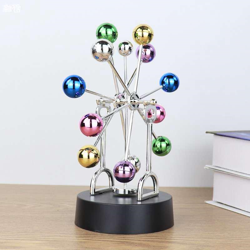 永动不停摆件感小玩炫好玩东西永动机不用电桌面