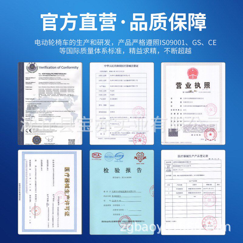 电动轮椅智能全自动老人专用电动轮椅车可折叠加宽胖老人代步车