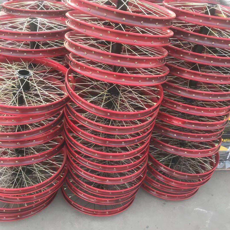 斗车轮子 工地车轮子轮胎 手推车轮胎 206轴承6层外胎工地建筑品