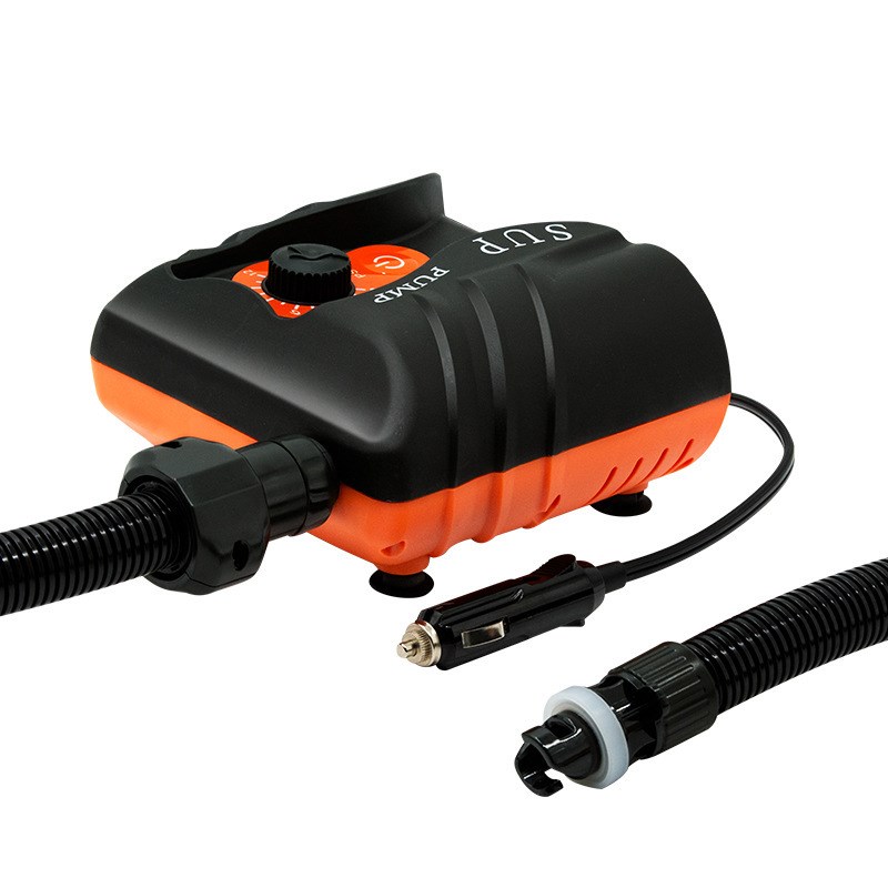 SUP浆板充气泵迷你高压力小巧点烟器车载电动充气泵16PSI HT-785