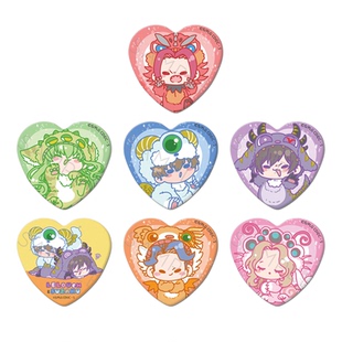 [漫星]预售Code Geass 反叛的鲁路修 Q版心形徽章 星型徽章