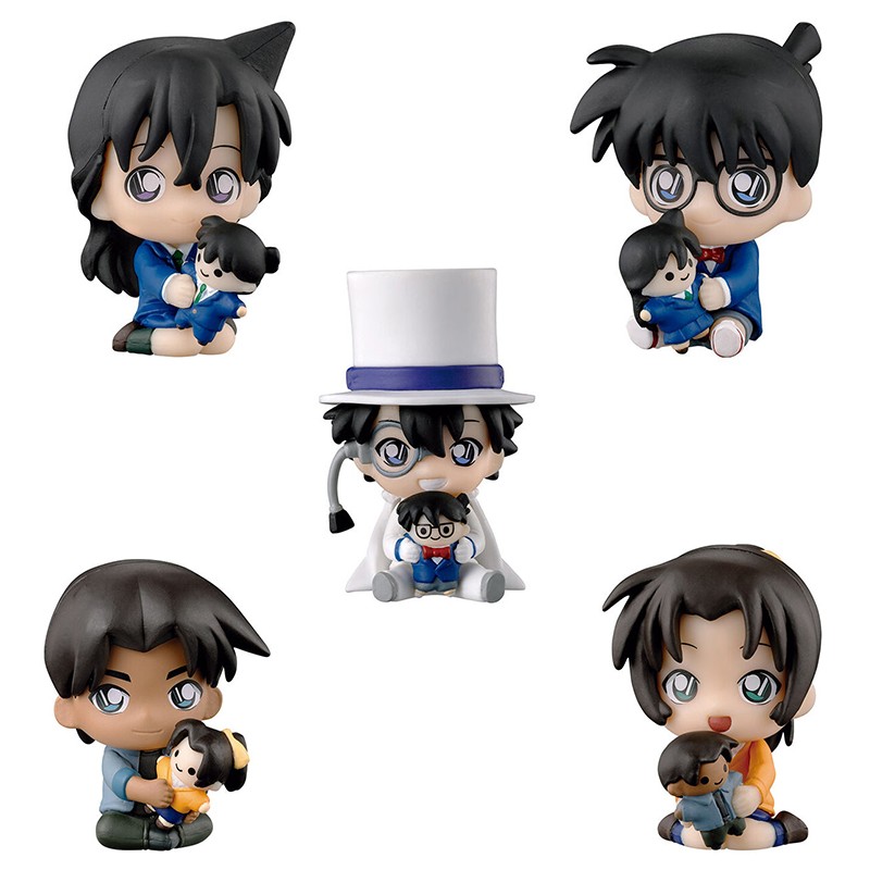 [漫星]补款名侦探柯南抱娃娃坐姿扭蛋  新一和叶小兰基德 10