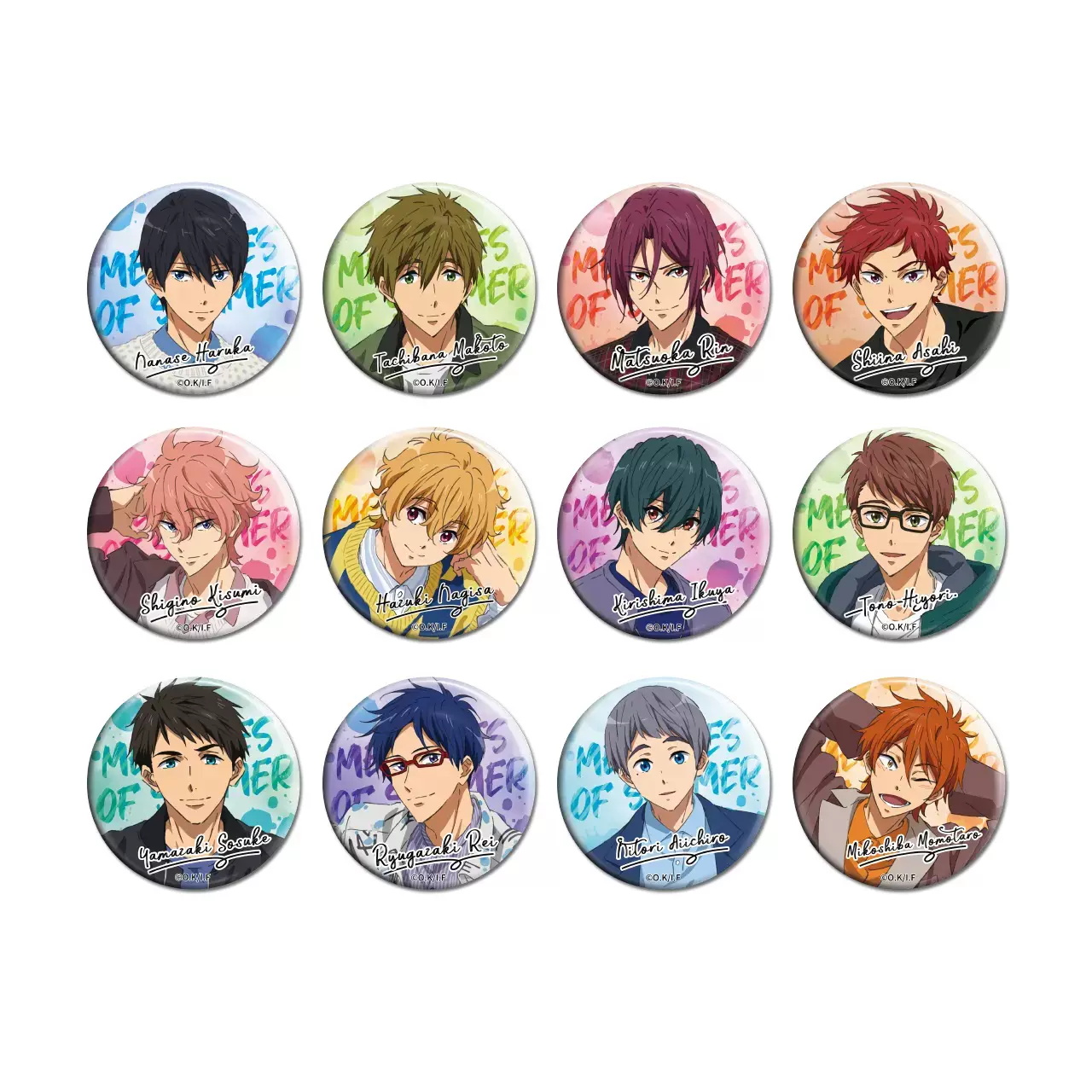 [漫星]预售Free!男子游周边