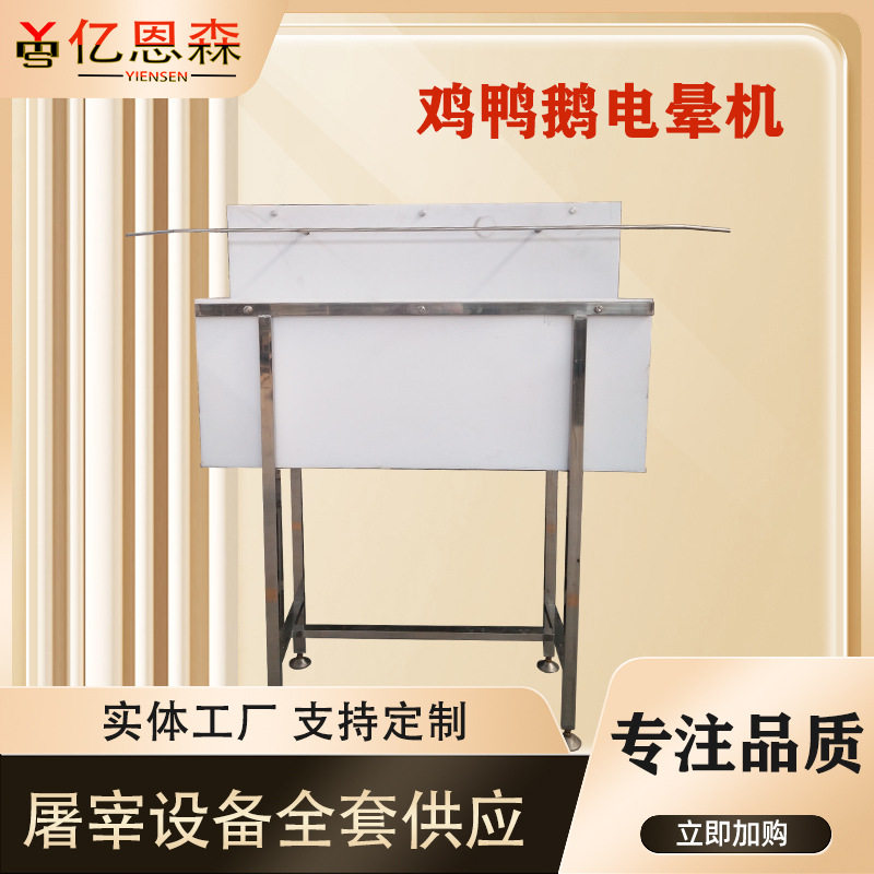 家禽电晕机鸡鸭鹅电麻机家禽屠宰流水线屠宰场设备