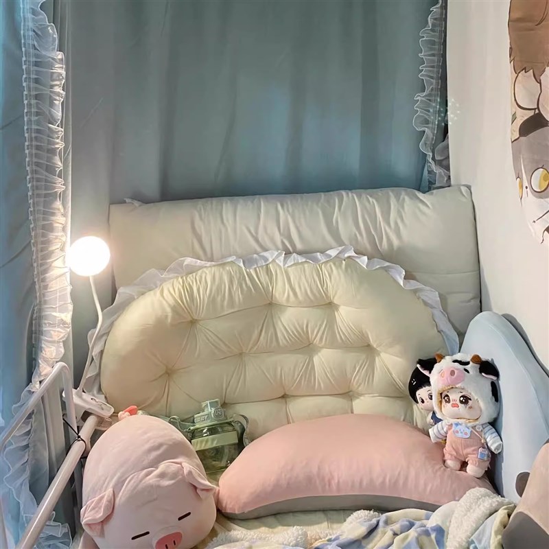 in风下铺防护软包宿舍物床头靠背垫学生卧室改造侧边围挡防撞