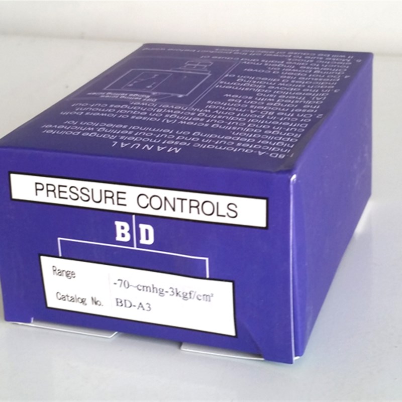 台湾压力开关伯德水泵压力控制器BDA3低压保护器反渗透设备低压开