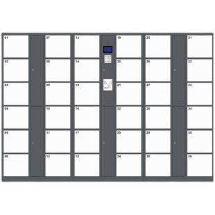 超市商场电子存包柜智能寄存柜微信收费人脸识别手管理暂存放柜