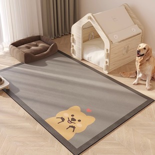 宠物狗地垫防水防尿免打理懒人养猫爬行垫夏天粘毛地毯