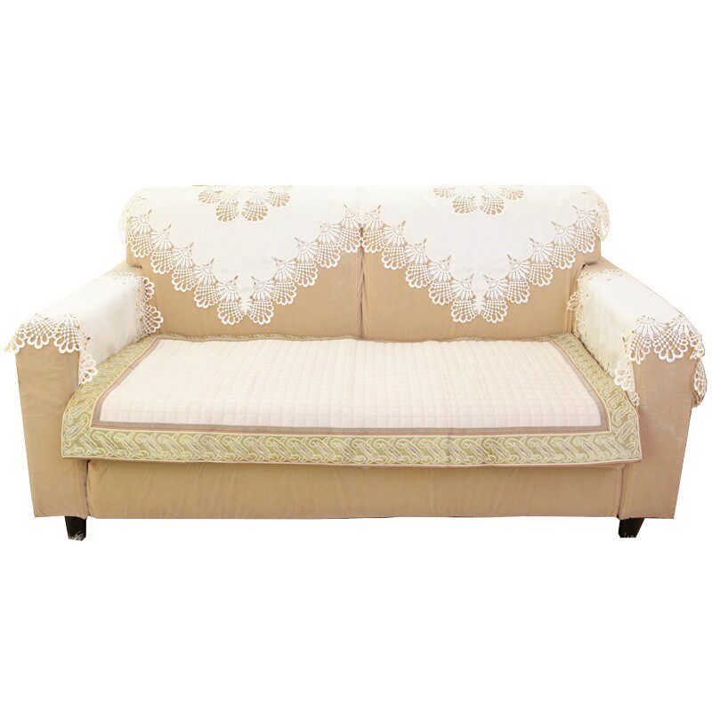 欧式高档立体花边沙发巾布艺沙发靠背巾扶手巾现代沙发凳巾
