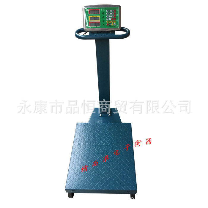 300kg轮子称手推秤600kg电子台秤1000kg装甲电子称磅秤60*80