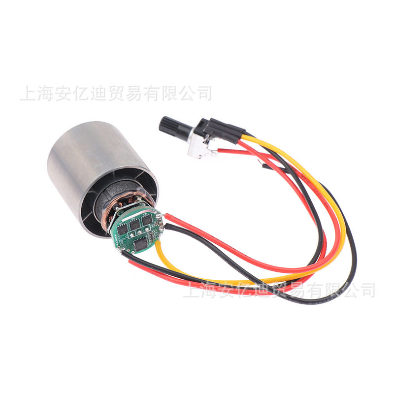 DC9V12V24V低压无刷涵道风机5A10万转高速电机微型吹风机
