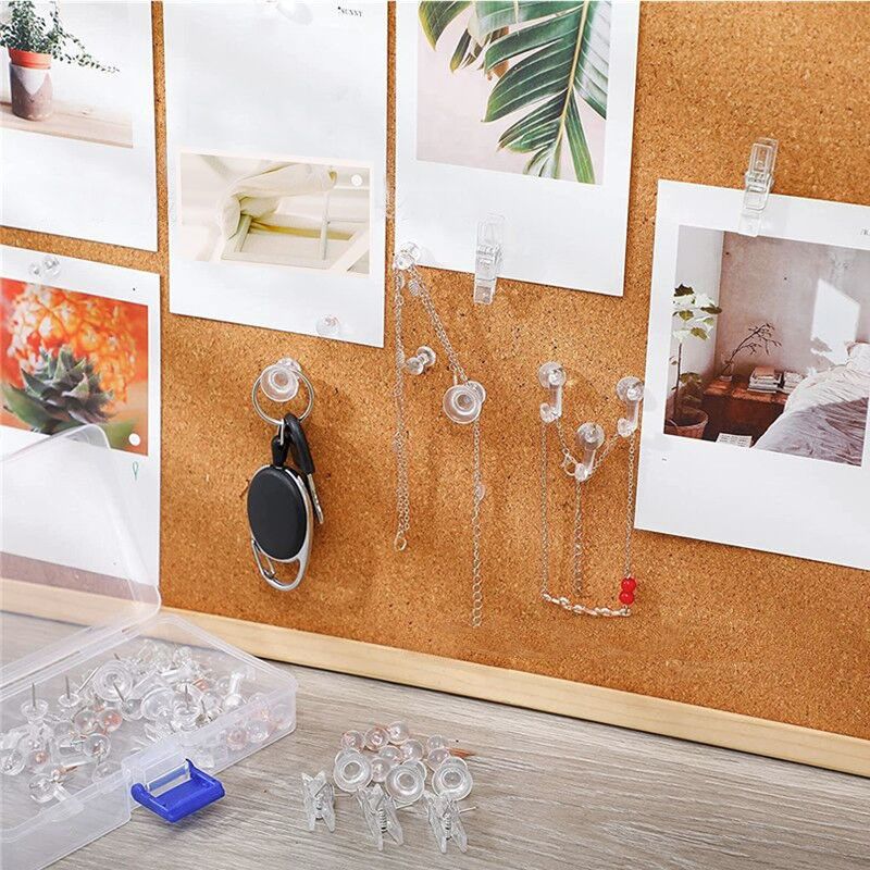 只 创意工字钉图钉in照片墙钉固定大头钉色夹子按钉